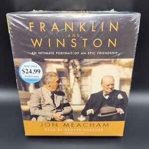 NEW Franklin and Winston Jon Meacham Audiobook 11 CD Unabridged FDR Churchill